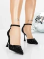 Pantofi Stiletto 5XKK80 BLACK | MEI