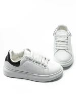 Pantofi Sport Barbati BF55B WHITE-BLACK | MEI