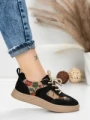 Pantofi Sport Dama din piele naturala 2536 BLACK | FRANCO GERARDO