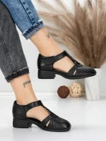Sandale Dama din piele naturala 1171 BLACK | FORMATIONE