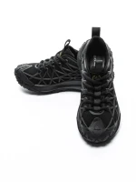 Pantofi Sport Barbati din piele naturala 7516 BLACK | ADVANCER