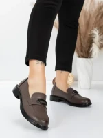 Pantofi Casual Dama din piele naturala 11520-176 APRICOT | ADVANCER