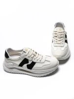 Pantofi Sport Barbati din piele naturala 69025 BLACK | ADVANCER