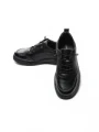 Pantofi Casual Barbati din piele naturala 929105 BLACK | ADVANCER