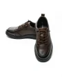 Pantofi Casual Barbati din piele naturala 929105 BROWN | ADVANCER