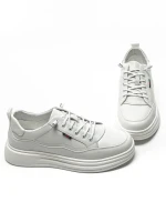 Pantofi Sport Barbati din piele naturala W27017 WHITE | ADVANCER