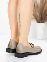 Pantofi Casual Dama din piele naturala 11520-120 GREY | ADVANCER