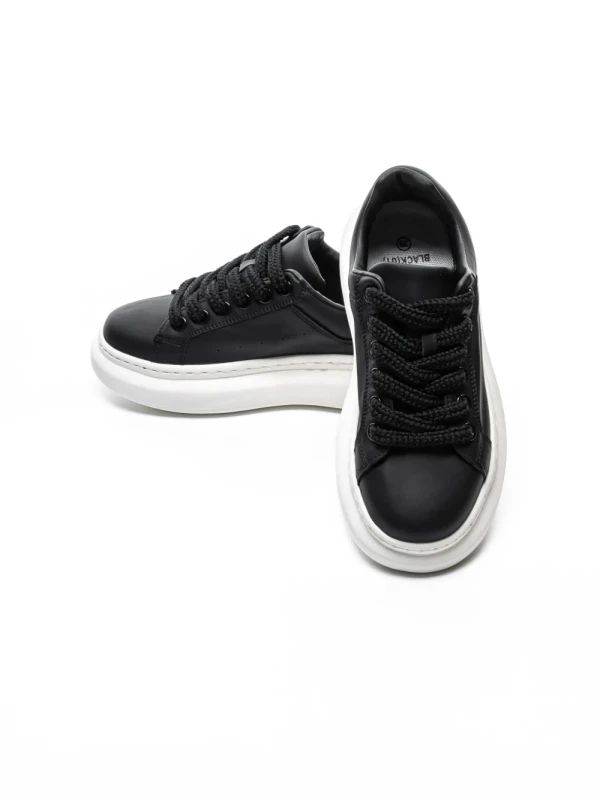 Pantofi Sport Barbati 5Q56 BLACK-WHITE | EXCENTRIC SHOES