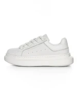 Pantofi Sport Barbati 5Q56 BEIGE-WHITE | EXCENTRIC SHOES