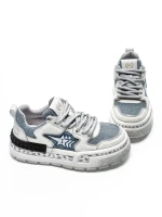 Pantofi Sport Barbati din piele naturala 5038 BLUE | ADVANCER