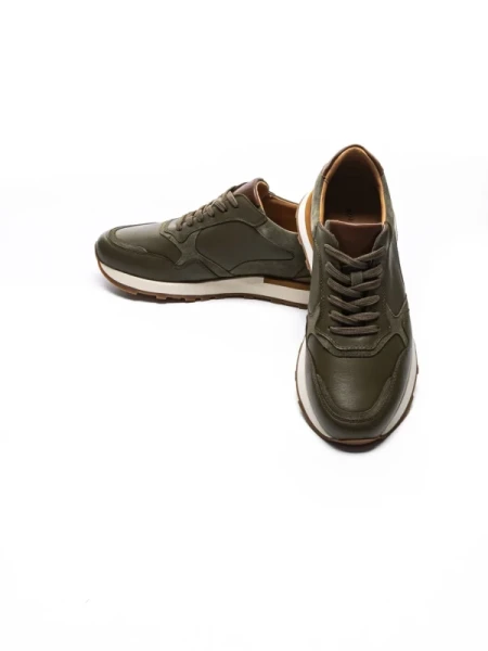 Pantofi Sport Barbati din piele naturala 3-927-25 GREEN | ADVANCER