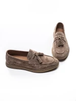 Mocasini Barbati din piele naturala 25891 APRICOT | FRANCO GERARDO