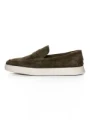 Mocasini Barbati din piele naturala 25859 GREEN | FRANCO GERARDO