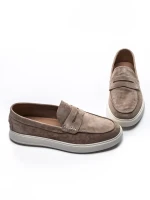 Mocasini Barbati din piele naturala 25859 APRICOT | FRANCO GERARDO