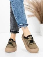 Pantofi Sport Dama din piele naturala 999 GREEN | ADVANCER