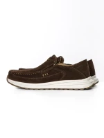 Mocasini Barbati din piele naturala 888 COFFEE | ADVANCER