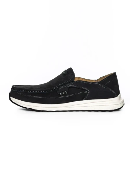 Mocasini Barbati din piele naturala 888 BLUE | ADVANCER