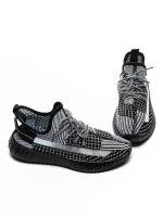 Męskie buty sportowe XJ51 Czarny-Szary | Mei