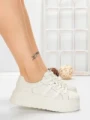 Pantofi Sport Dama din piele naturala P58023 WHITE | BERLINER