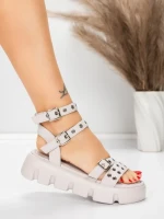 Sandale Dama cu Platforma 5HXS75 PINK | MEI