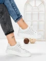 Pantofi Casual Dama din piele naturala KD87983 WHITE | BERLINER