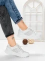 Pantofi Casual Dama din piele naturala K250-1 WHITE | GALLOP