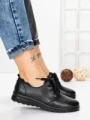 Pantofi Casual Dama din piele naturala 231151 BLACK | GALLOP