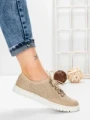 Pantofi Casual Dama din piele naturala K251-1 APRICOT | GALLOP