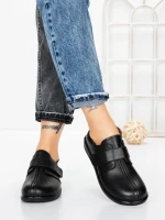 Pantofi Casual Dama din piele naturala 3207Q08 BLACK | BERLINER