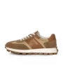 Pantofi Sport Barbati din piele naturala 68010 KHAKI | STEPHANO