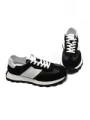 Pantofi Sport Barbati din piele naturala 68010 BLACK | STEPHANO