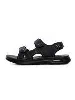Sandale Barbati din piele naturala J24 BLACK | MELS