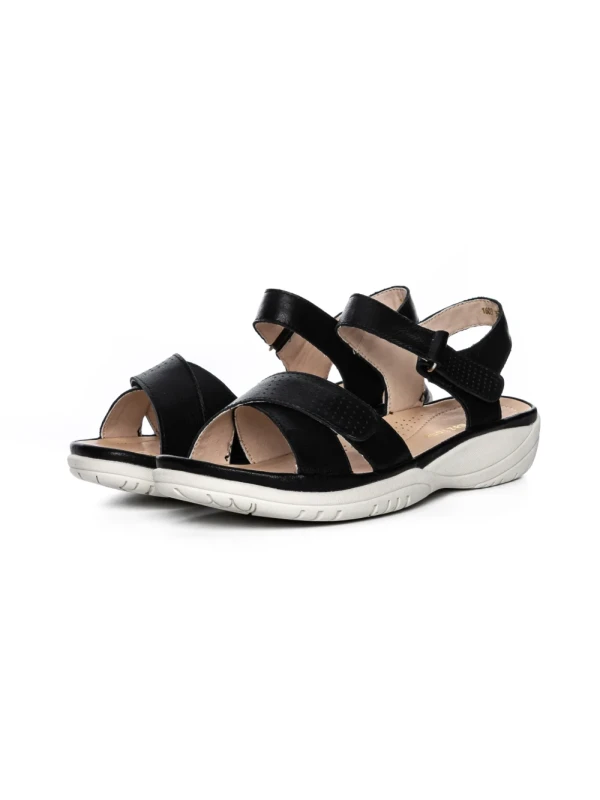 Sandale Dama din piele naturala 01603 BLACK | FORMAZIONE