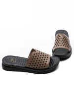 Papuci Dama din piele naturala 2609909 CAMEL | FORMAZIONE