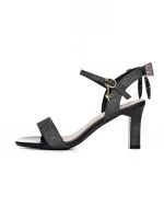 Pantofi cu toc din piele naturala 1299-5 GUN | FORMAZIONE