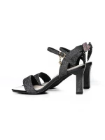 Pantofi cu toc din piele naturala 1299-5 GUN | FORMAZIONE