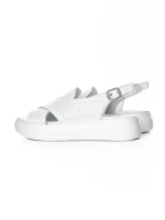 Sandale Dama din piele naturala K248-1 WHITE | FORMAZIONE