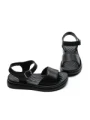Sandale Dama din piele naturala 28-50 BLACK | FORMAZIONE