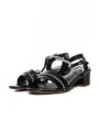 Sandale Dama din piele naturala 22069 BLACK | FORMAZIONE