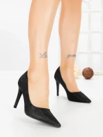 Pantofi Stiletto 66-1 BLACK | VIVIRICH