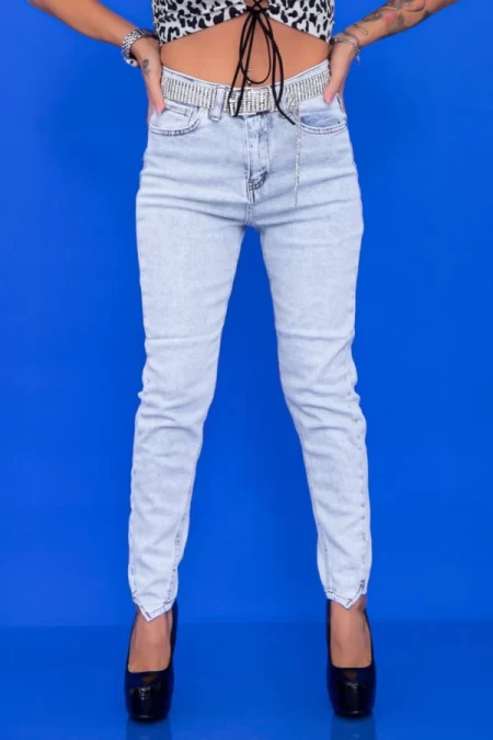 Damskie jeansy 990 Jasnoniebieski | Fashion