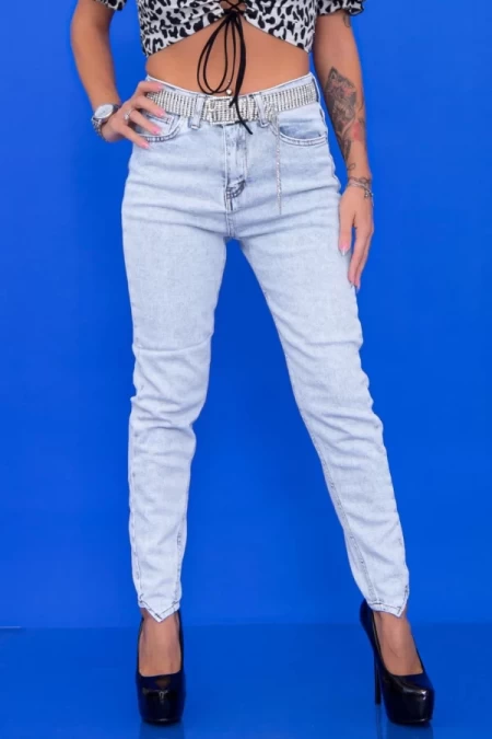 Damskie jeansy 990 Jasnoniebieski | Fashion