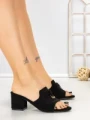Papuci Dama cu Toc 5LE81 BLACK | MEI