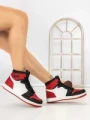 Pantofi Sport Dama CT2020C15-2 NEGRO-ROSO-BLANCO | STEPS HIGHER