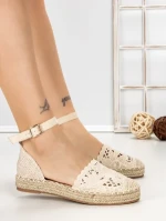 Pantofi Casual Dama 5LE97 BEIGE | MEI