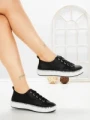 Pantofi Sport Dama AD-5240 BLACK-WHITE | BUONAROTTI