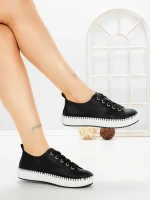 Pantofi Sport Dama AD-5240 BLACK-WHITE | BUONAROTTI