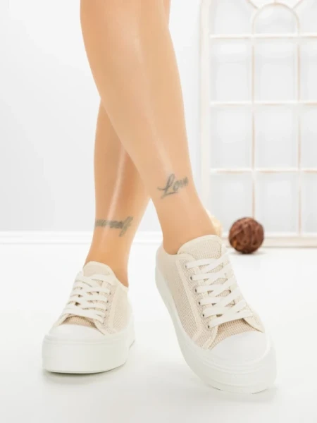 Pantofi Sport Dama CD-5047 BEIGE | BUONAROTTI
