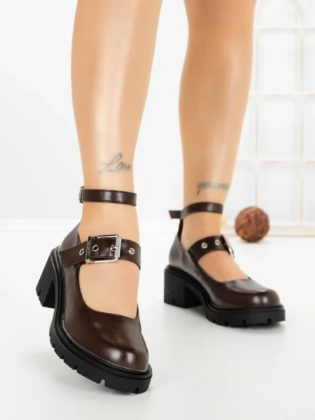 Pantofi Casual Dama 8252 BROWN | CM