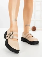 Pantofi Casual Dama 77-572 BEIGE | CM